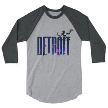 Load image into Gallery viewer, Spirit of Detroit 3/4 sleeve raglan shirt
