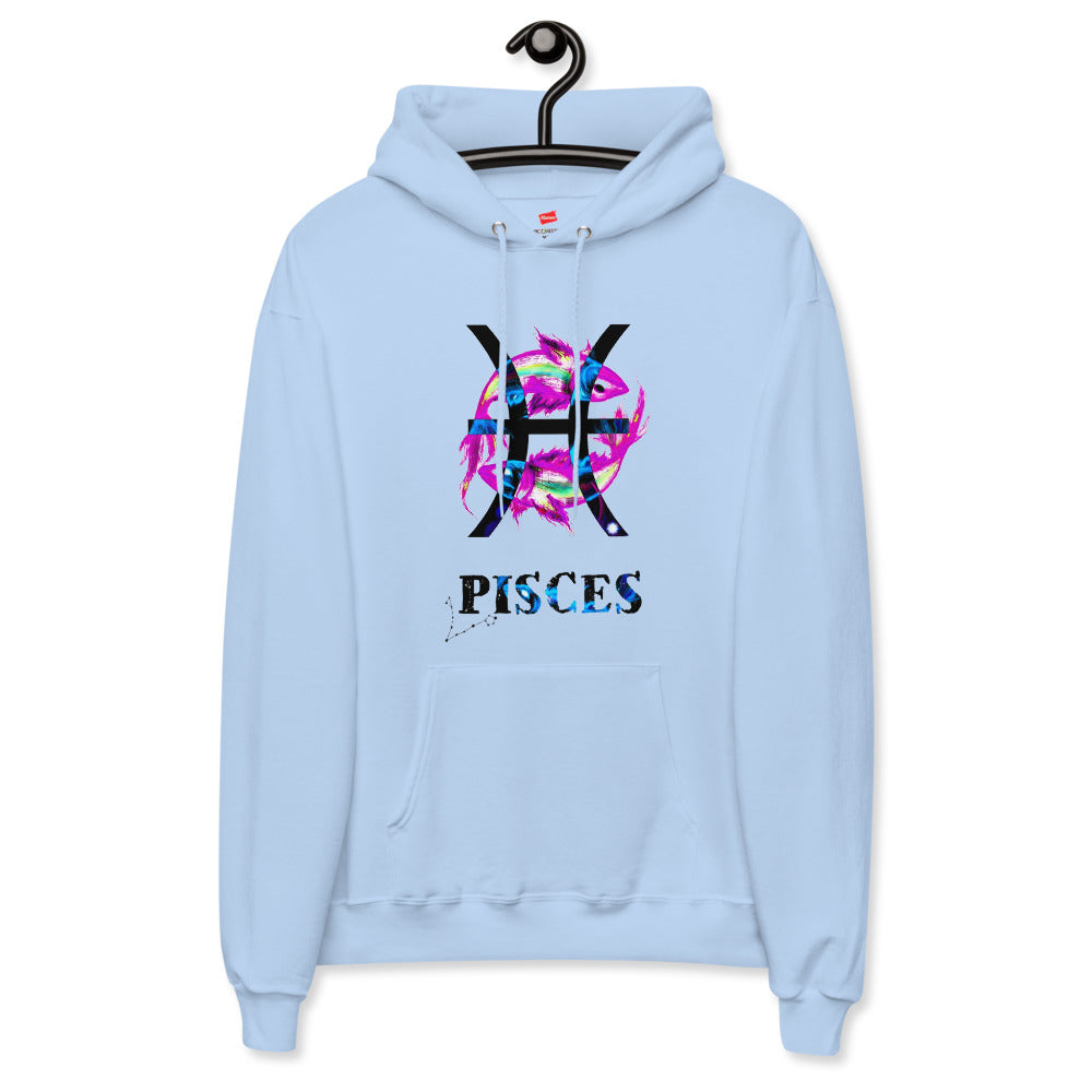 Pisces fleece hoodie